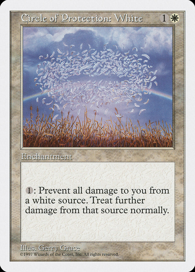 Circle of Protection: White [Fifth Edition] | Gamers Paradise