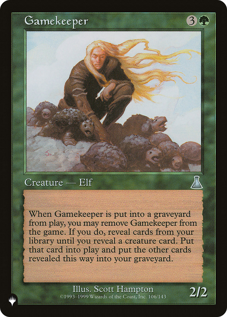 Gamekeeper [The List Reprints] | Gamers Paradise