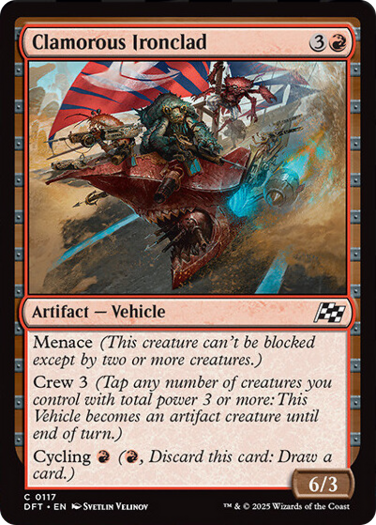 Clamorous Ironclad [Aetherdrift] | Gamers Paradise
