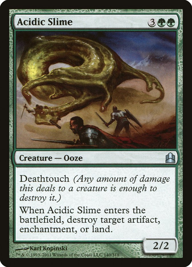 Acidic Slime [Commander 2011] | Gamers Paradise