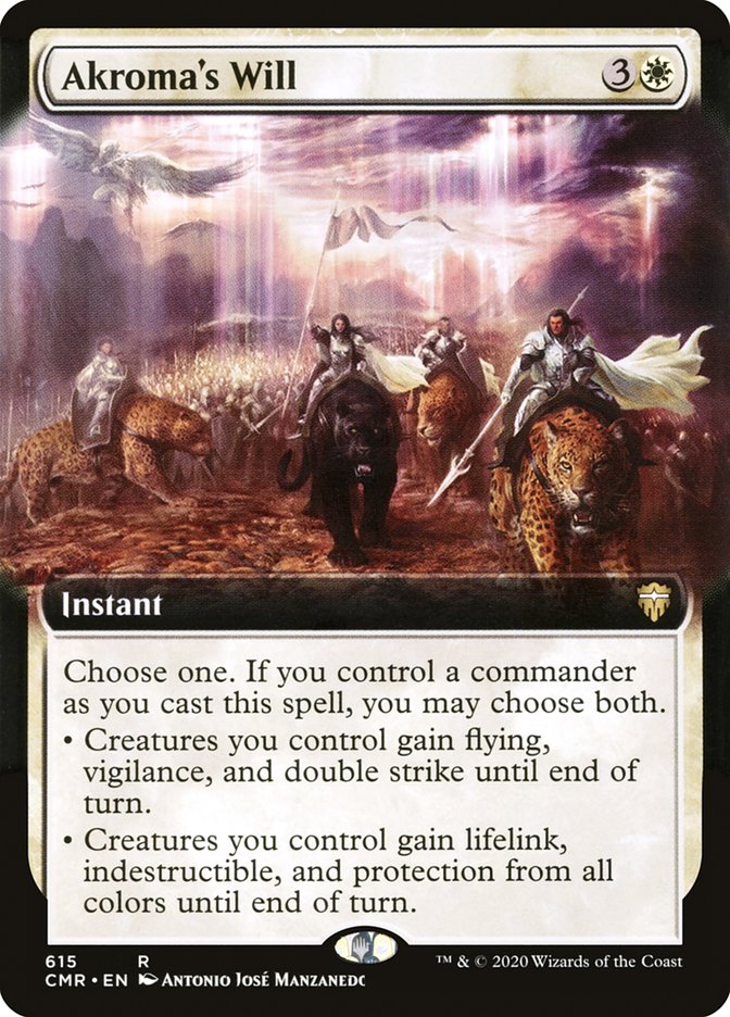 Akroma's Will (Extended Art) [Commander Legends] | Gamers Paradise