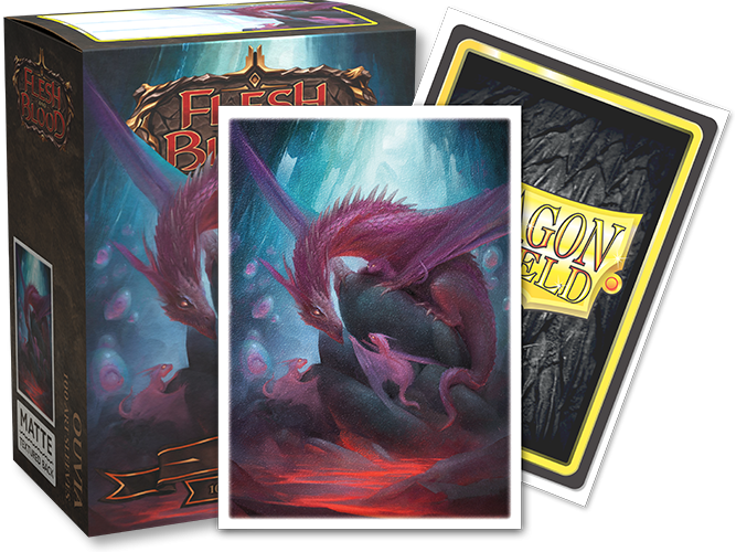 Dragon Shield: Standard 100ct Art Sleeves - Flesh and Blood (Ouvia) | Gamers Paradise