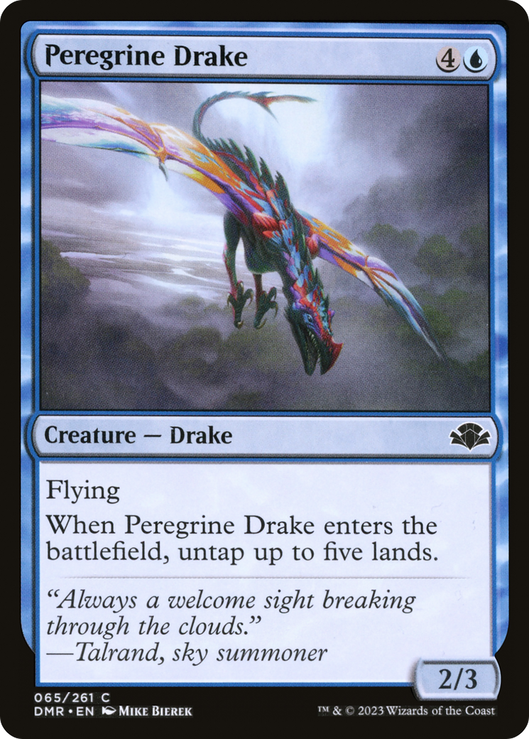 Peregrine Drake [Dominaria Remastered] | Gamers Paradise