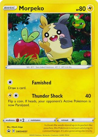 Morpeko (SWSH031) [Sword & Shield: Black Star Promos] | Gamers Paradise