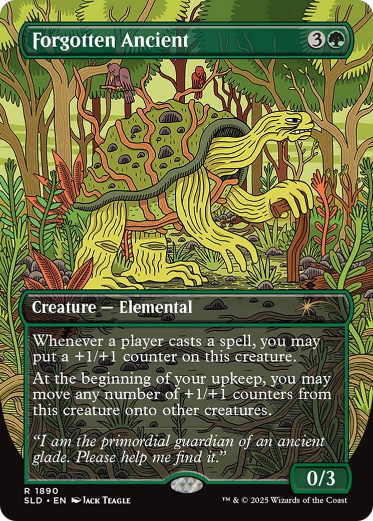 Forgotten Ancient (Rainbow Foil) [Secret Lair Drop Series] | Gamers Paradise