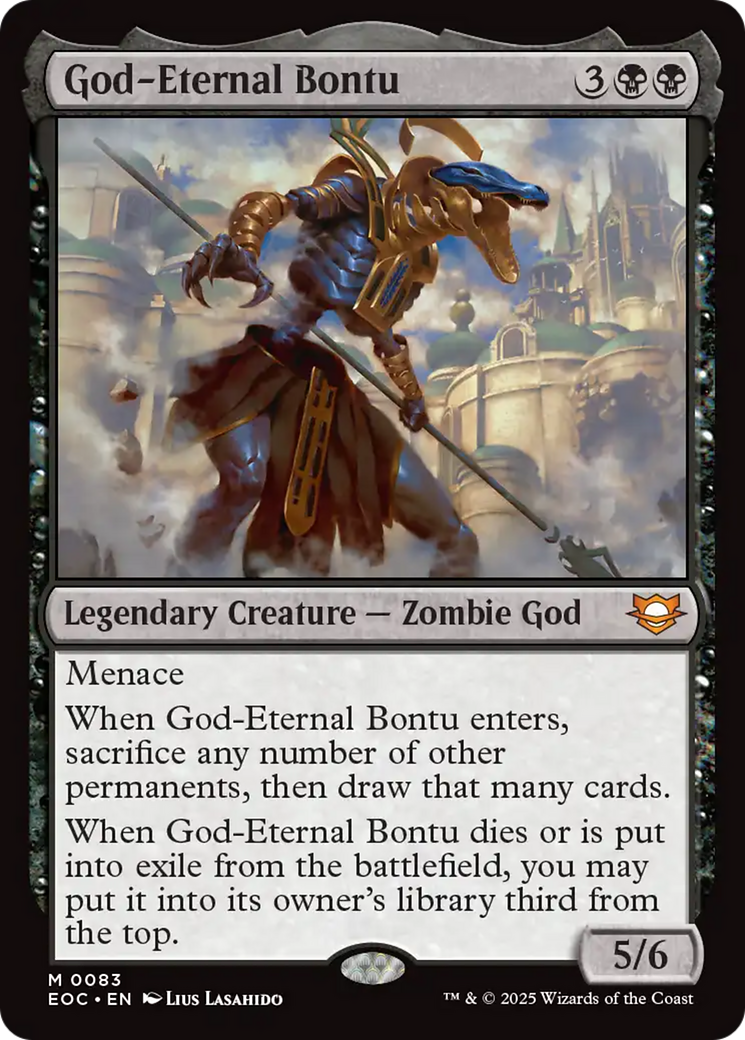 God-Eternal Bontu [Edge of Eternities Commander] | Gamers Paradise