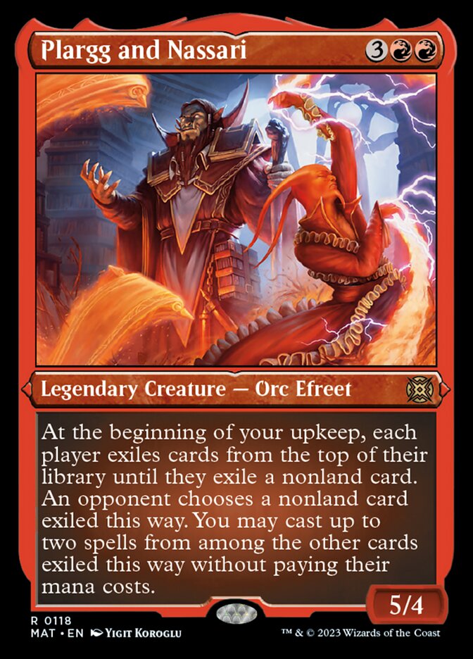 Plargg and Nassari (Foil Etched) [March of the Machine: The Aftermath] | Gamers Paradise