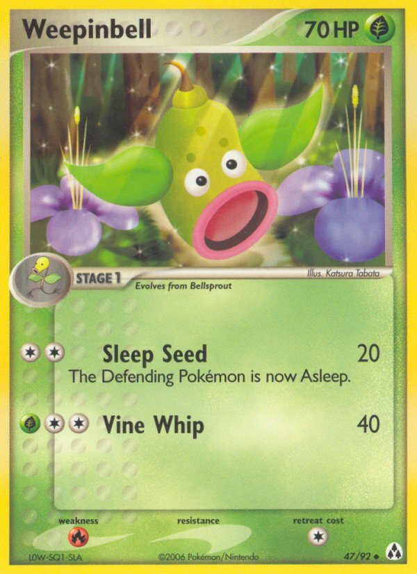 Weepinbell (47/92) [EX: Legend Maker] | Gamers Paradise