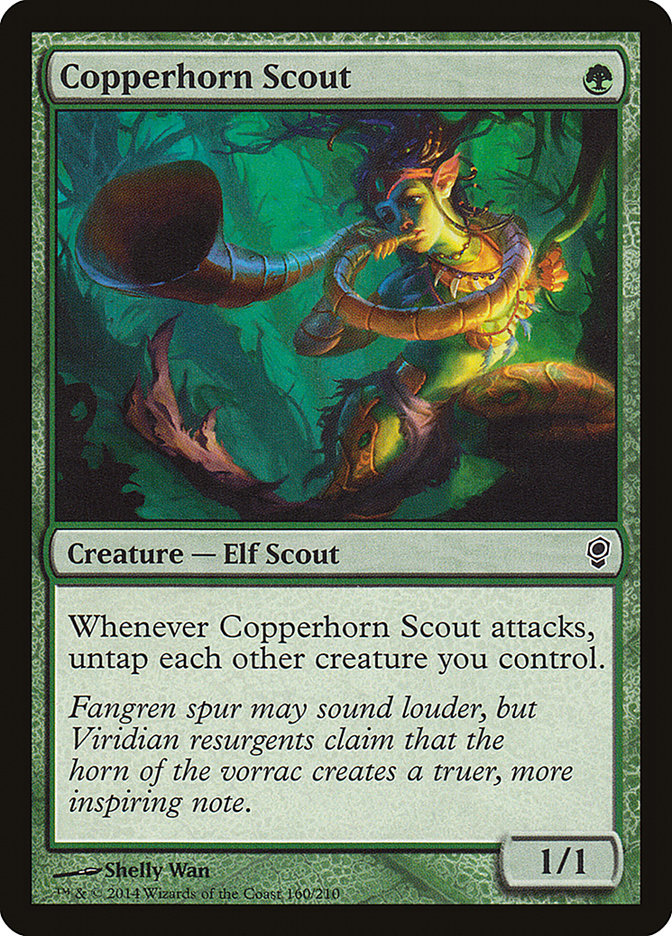 Copperhorn Scout [Conspiracy] | Gamers Paradise
