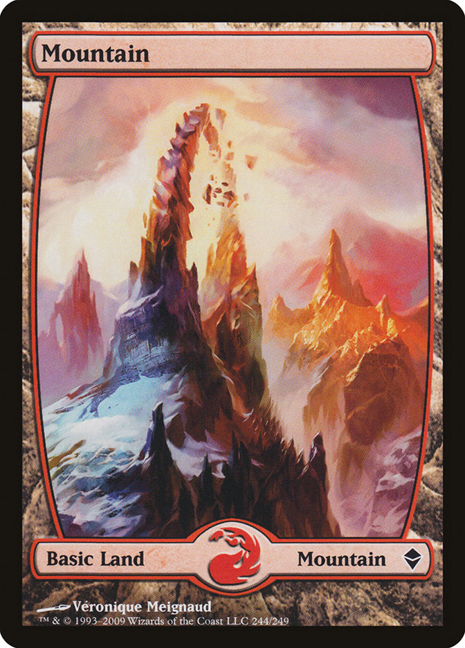 Mountain (244) [Zendikar] | Gamers Paradise