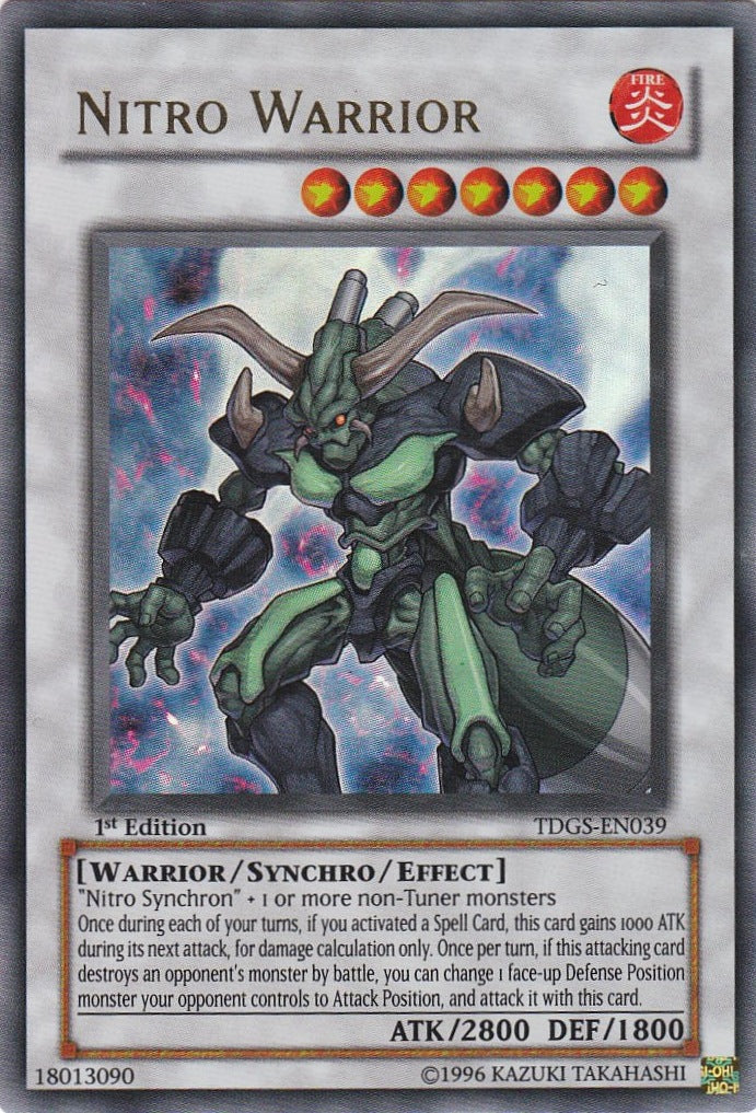 Nitro Warrior [TDGS-EN039] Ultra Rare | Gamers Paradise