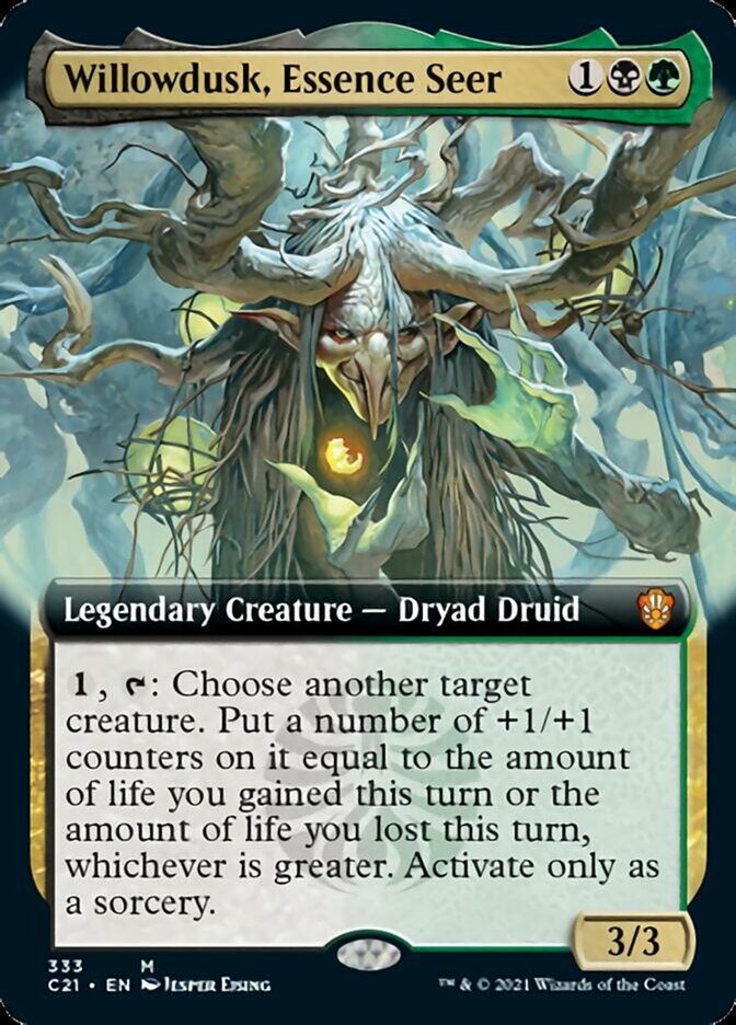 Willowdusk, Essence Seer (Extended Art) [Commander 2021] | Gamers Paradise