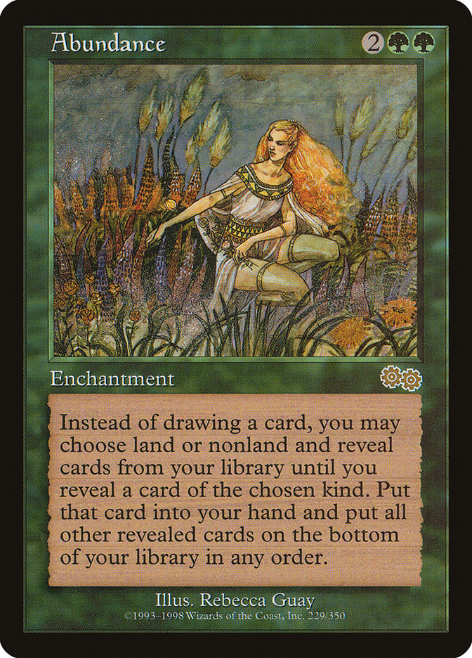 Abundance [Urza's Saga] | Gamers Paradise