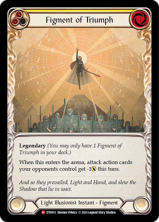 Figment of Triumph // Victoria, Archangel of Triumph [DTD011 //] (Dusk Till Dawn) | Gamers Paradise