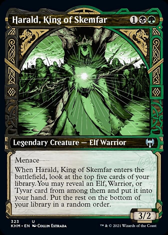 Harald, King of Skemfar (Showcase) [Kaldheim] | Gamers Paradise