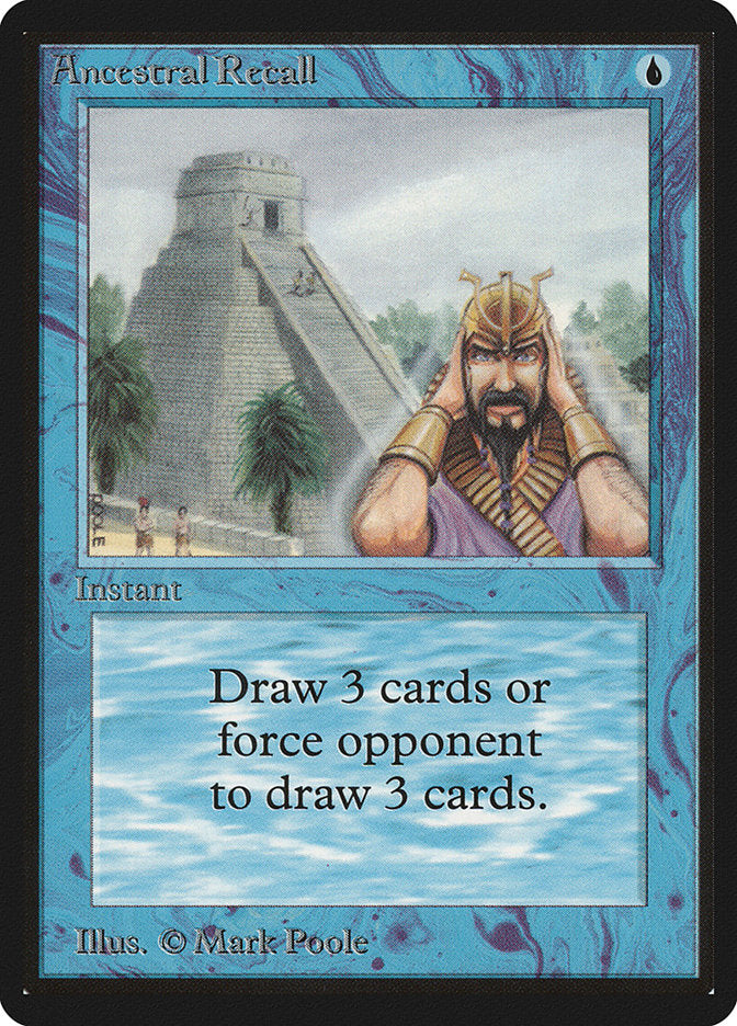 Ancestral Recall [Beta Edition] | Gamers Paradise