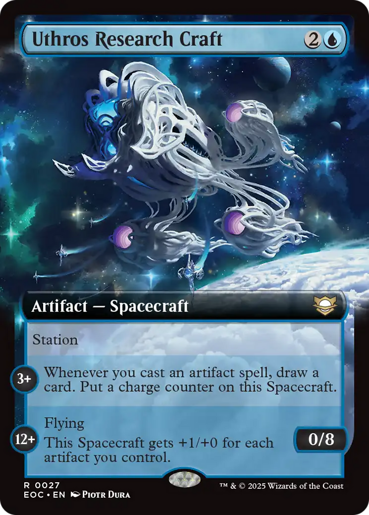 Uthros Research Craft (Extended Art) [Edge of Eternities Commander] | Gamers Paradise