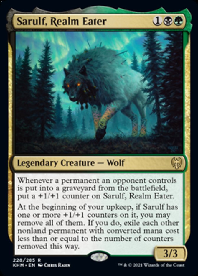 Sarulf, Realm Eater [Kaldheim] | Gamers Paradise