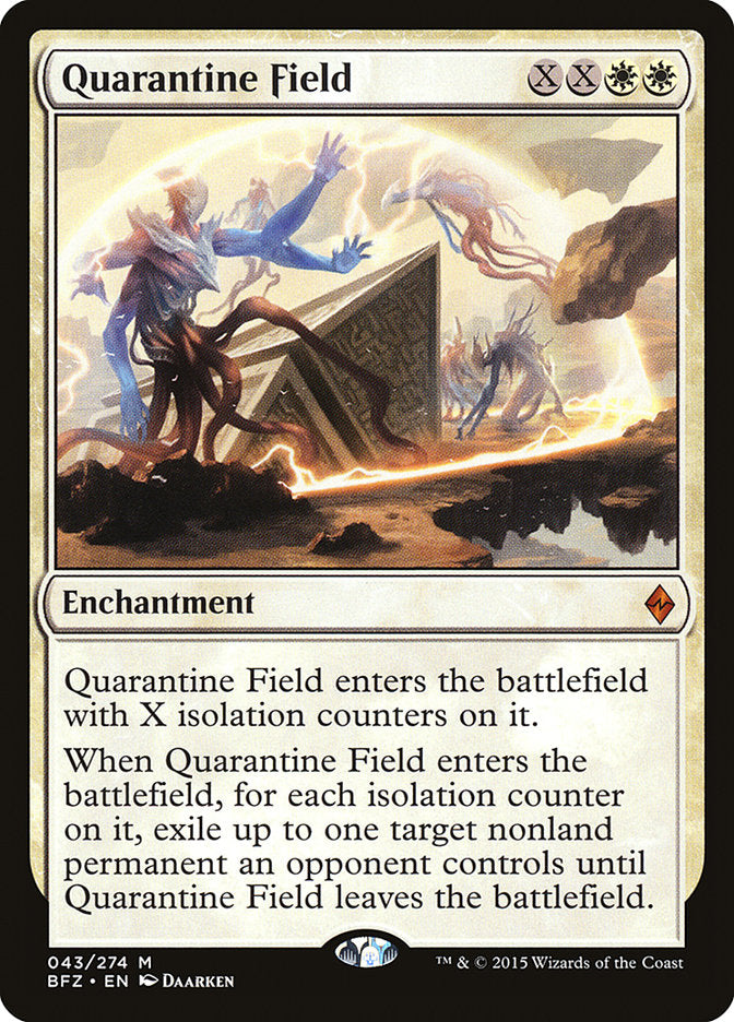 Quarantine Field [Battle for Zendikar] | Gamers Paradise