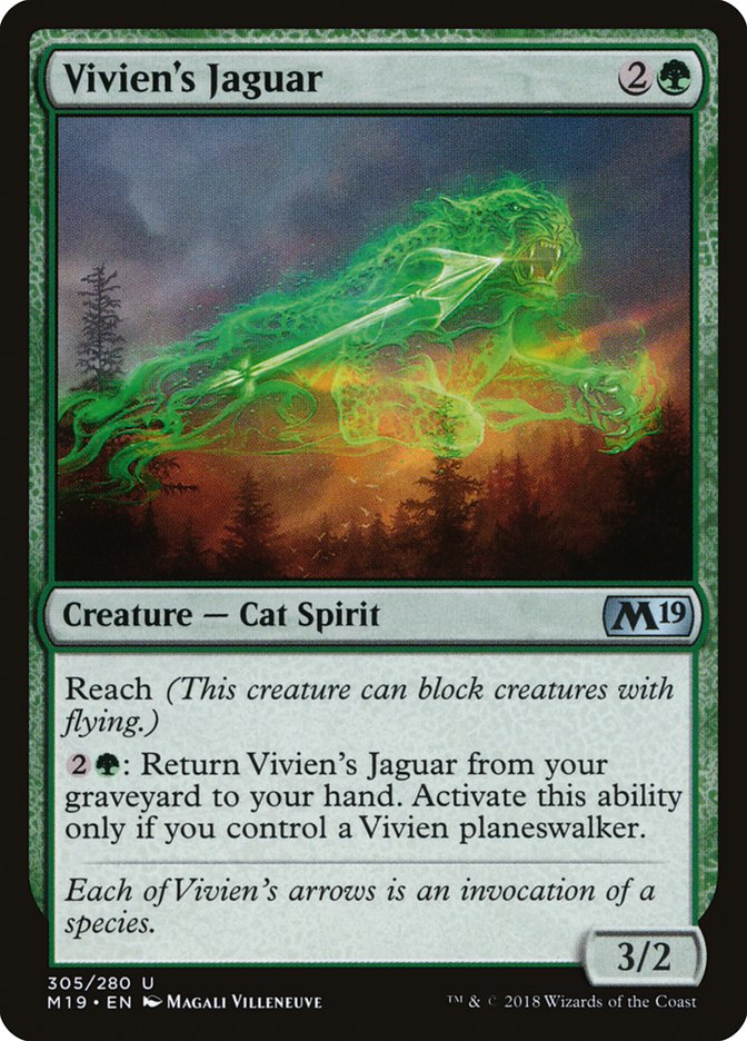 Vivien's Jaguar [Core Set 2019] | Gamers Paradise