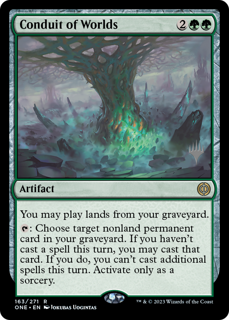 Conduit of Worlds (Promo Pack) [Phyrexia: All Will Be One Promos] | Gamers Paradise