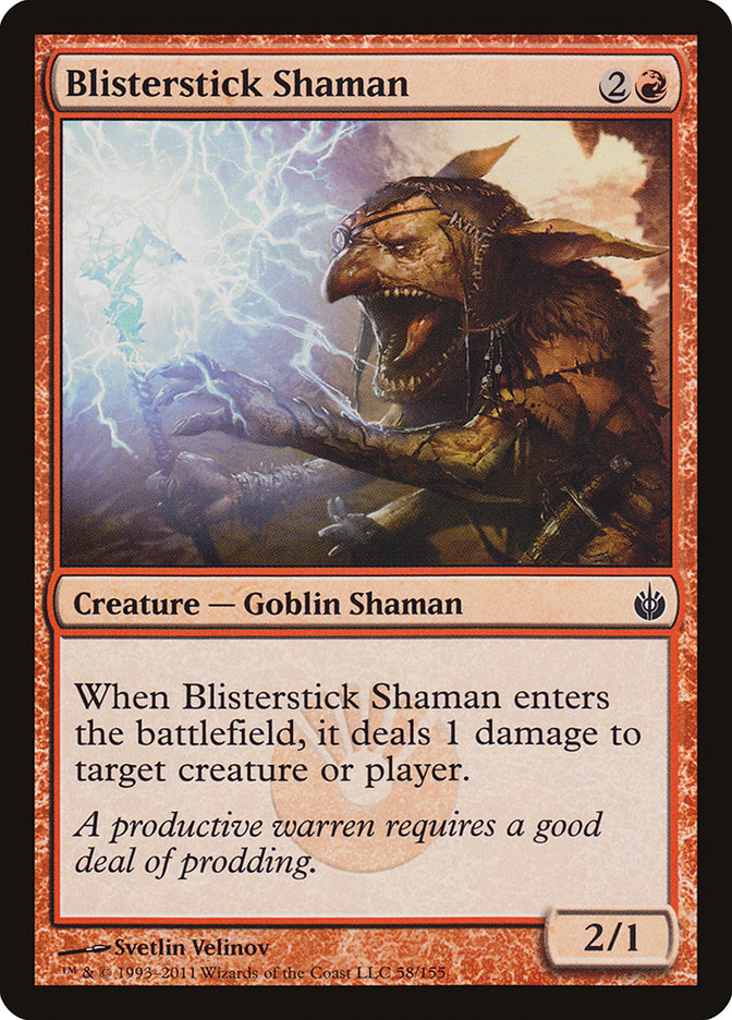 Blisterstick Shaman [Mirrodin Besieged] | Gamers Paradise