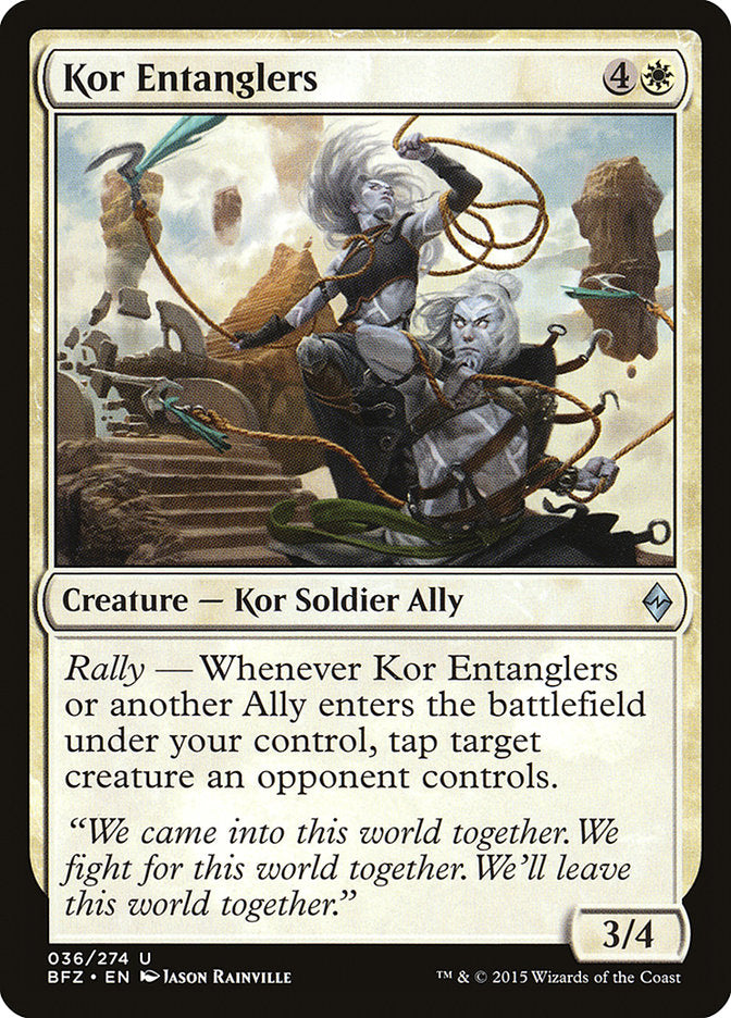 Kor Entanglers [Battle for Zendikar] | Gamers Paradise