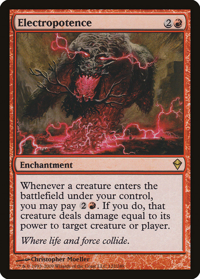Electropotence [Zendikar] | Gamers Paradise