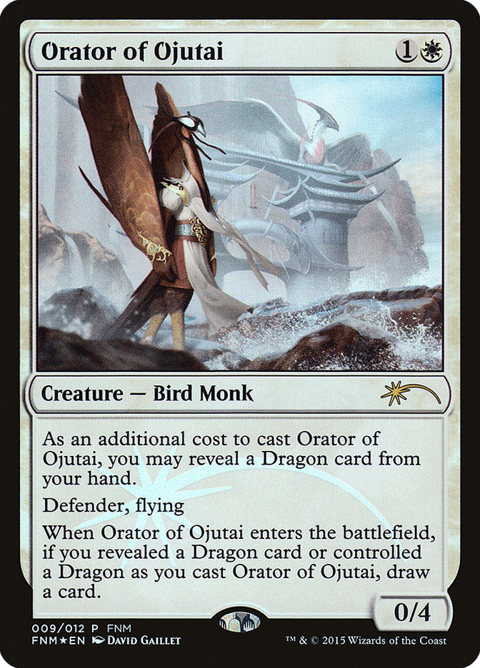Orator of Ojutai [Friday Night Magic 2015] | Gamers Paradise