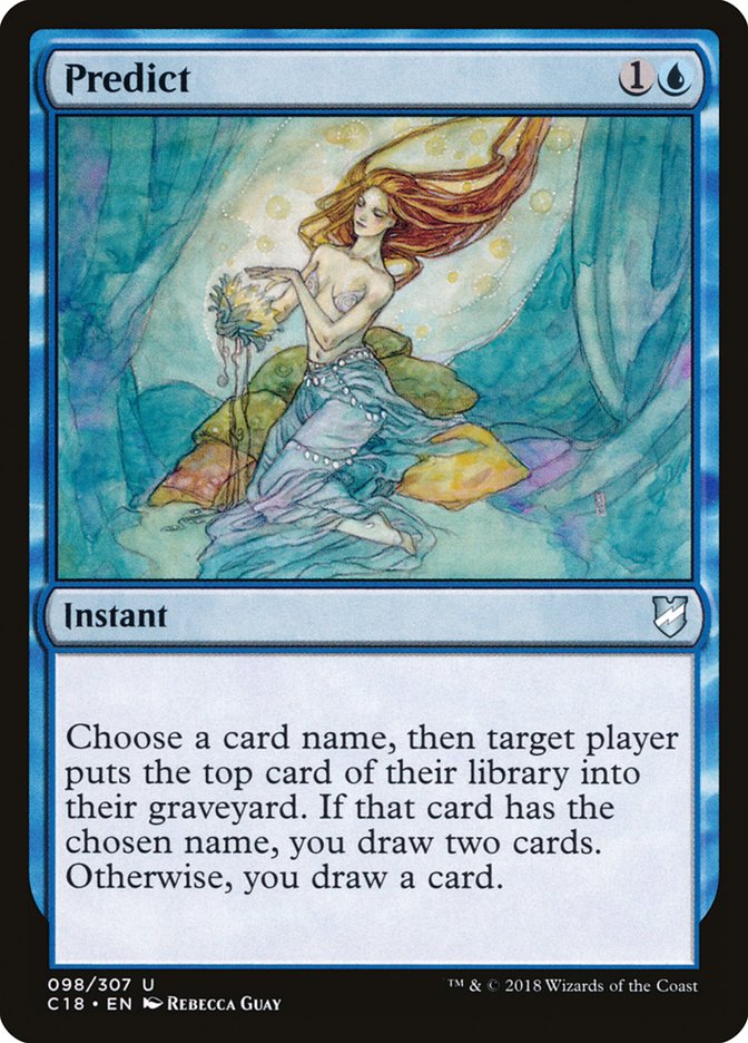 Predict [Commander 2018] | Gamers Paradise