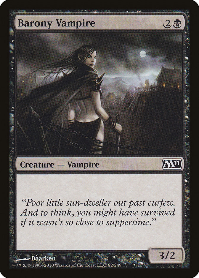 Barony Vampire [Magic 2011] | Gamers Paradise