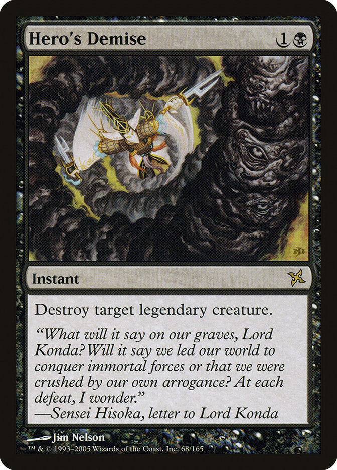 Hero's Demise [Betrayers of Kamigawa] | Gamers Paradise