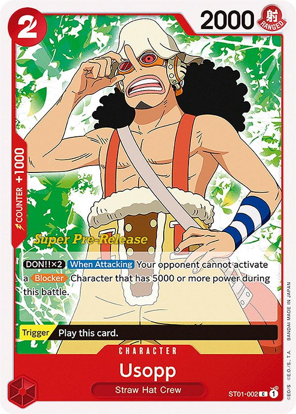 Usopp [Super Pre-Release Starter Deck: Straw Hat Crew] | Gamers Paradise