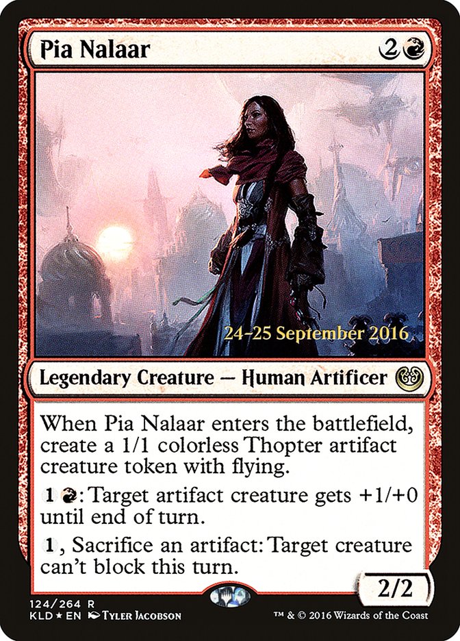Pia Nalaar [Kaladesh Prerelease Promos] | Gamers Paradise