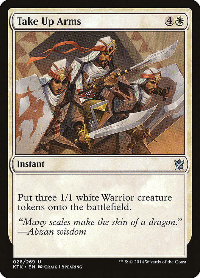 Take Up Arms [Khans of Tarkir] | Gamers Paradise