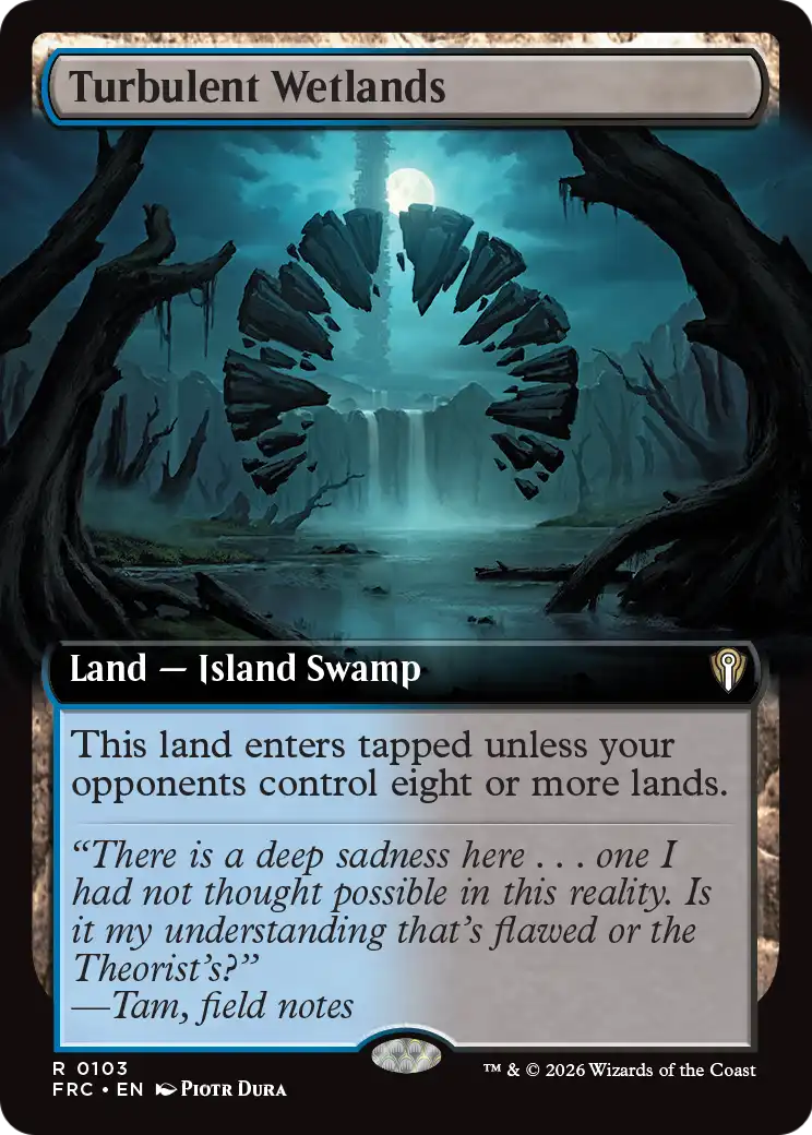 Turbulent Wetlands (Extended Art) [Reality Fracture Commander] | Gamers Paradise