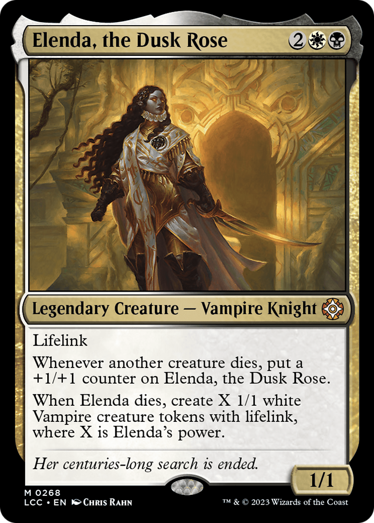 Elenda, the Dusk Rose [The Lost Caverns of Ixalan Commander] | Gamers Paradise