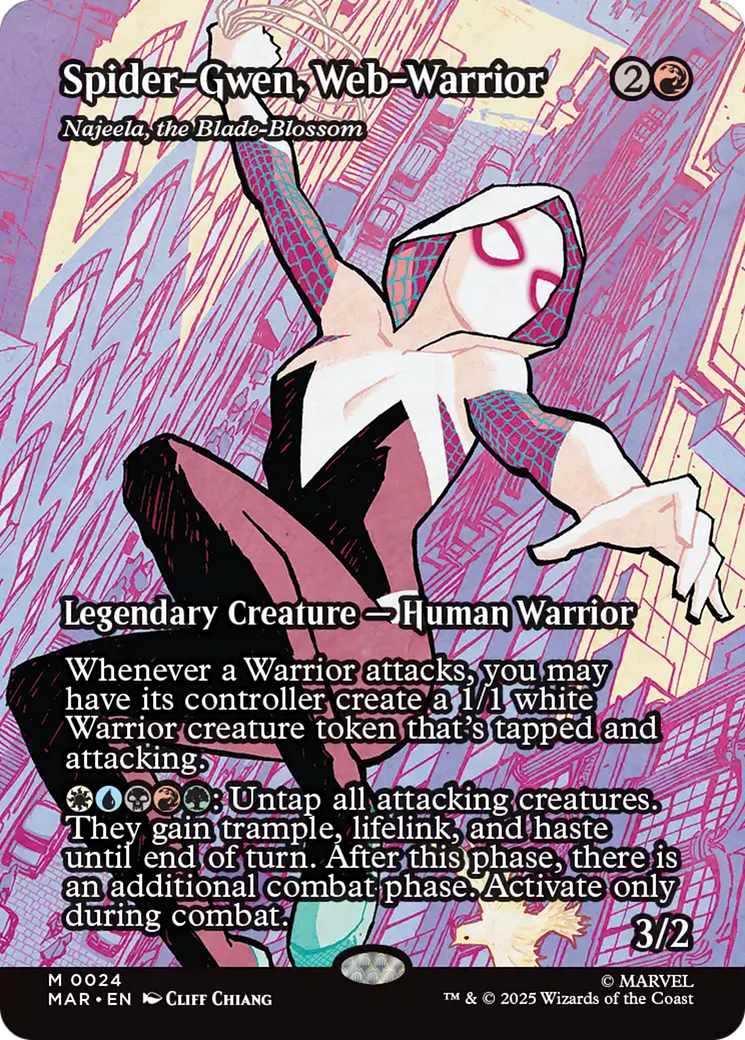 Spider-Gwen, Web-Warrior - Najeela, the Blade-Blossom [Marvel's Spider-Man: Eternal-Legal] | Gamers Paradise