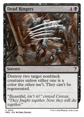 Dead Ringers (White Border) [Mystery Booster 2] | Gamers Paradise