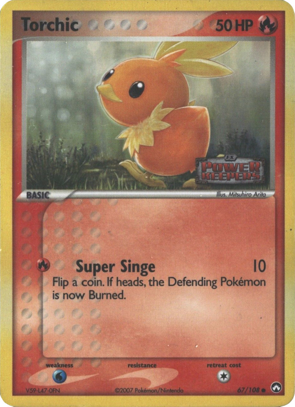 Torchic (67/108) (Stamped) [EX: Power Keepers] | Gamers Paradise