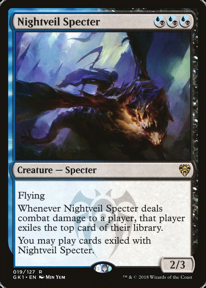 Nightveil Specter [Guilds of Ravnica Guild Kit] | Gamers Paradise