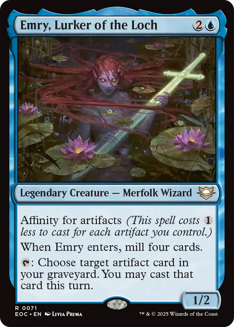 Emry, Lurker of the Loch [Edge of Eternities Commander] | Gamers Paradise