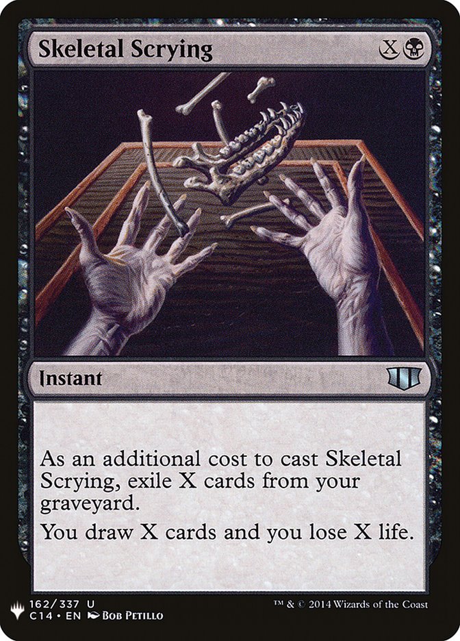 Skeletal Scrying [Mystery Booster] | Gamers Paradise