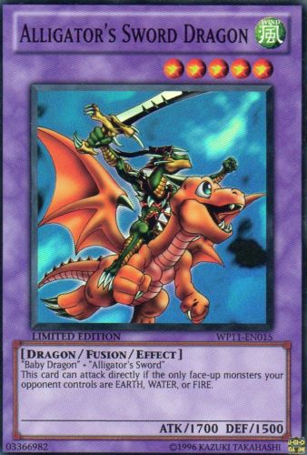 Alligator's Sword Dragon [WP11-EN015] Super Rare | Gamers Paradise