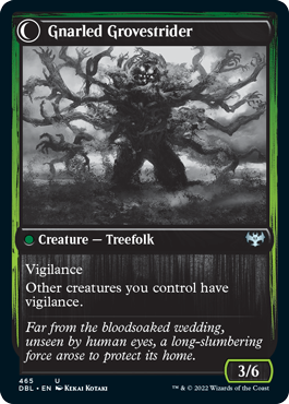 Dormant Grove // Gnarled Grovestrider [Innistrad: Double Feature] | Gamers Paradise