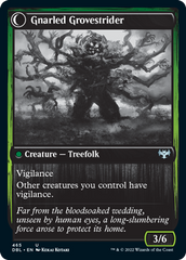Dormant Grove // Gnarled Grovestrider [Innistrad: Double Feature] | Gamers Paradise