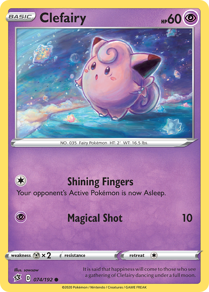 Clefairy (074/192) [Sword & Shield: Rebel Clash] | Gamers Paradise