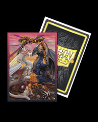 Dragon Shield: Standard 100ct Brushed Art Sleeves - Valentine Dragons (2023) | Gamers Paradise