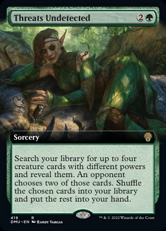 Threats Undetected (Extended Art) [Dominaria United] | Gamers Paradise