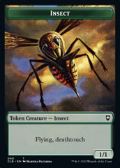 Spider // Insect Double-Sided Token [Commander Legends: Battle for Baldur's Gate Tokens] | Gamers Paradise